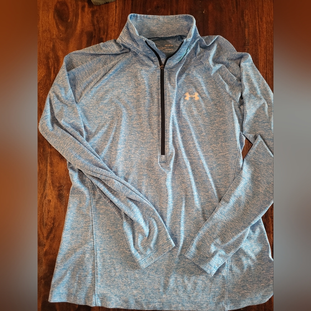 Under Armour HeatGear Blue Pullover